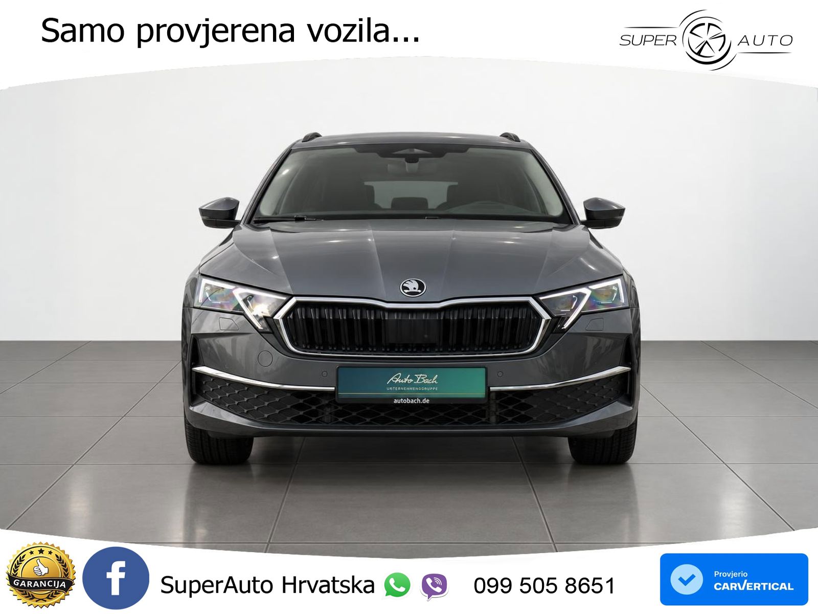 Škoda Octavia Combi 2.0 TDI (150 KS) DSG LED+GR SJED+ACC