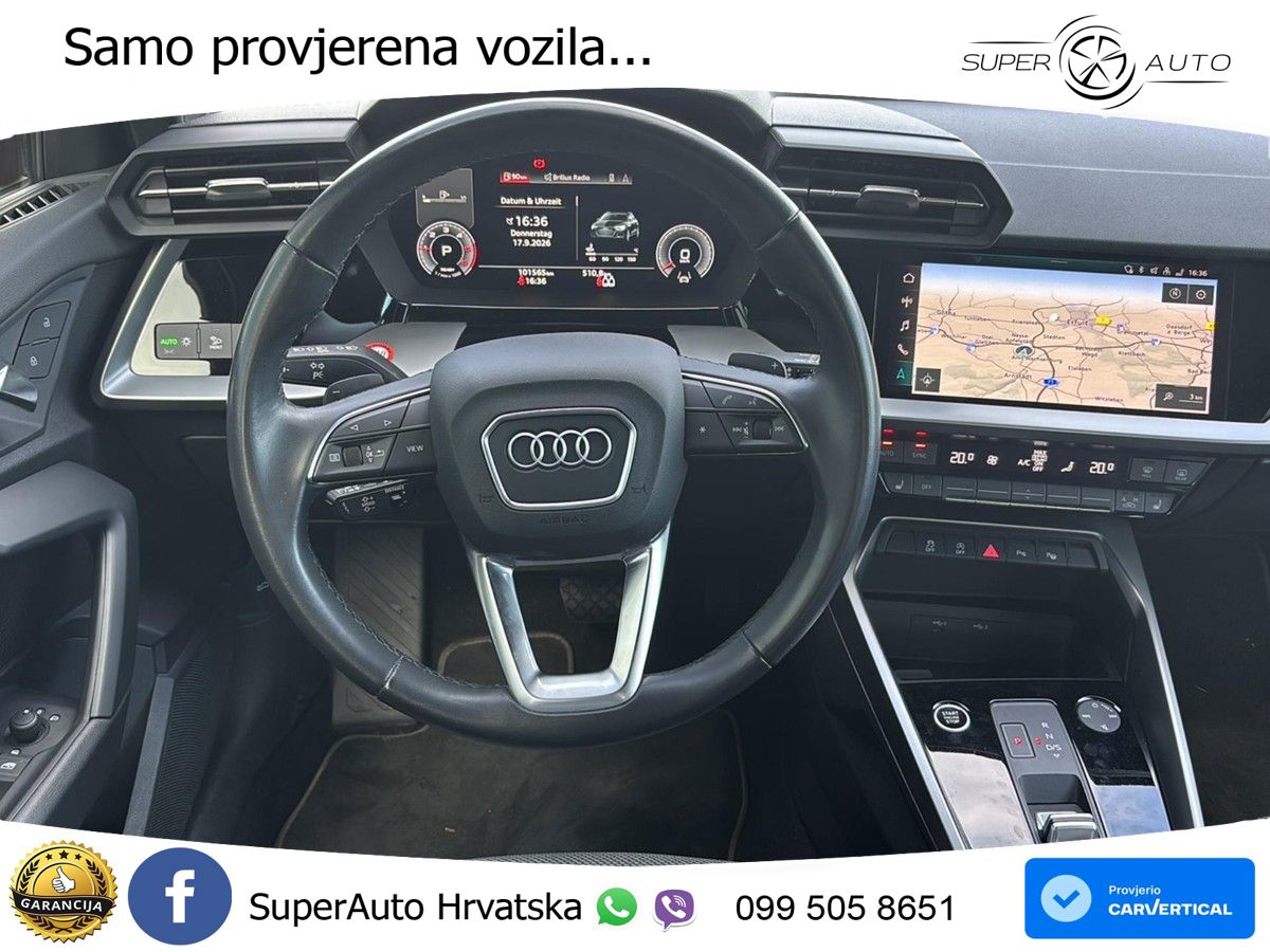 Audi A3 35 TDI (150 KS) S tronic LED+GR SJED+ACC
