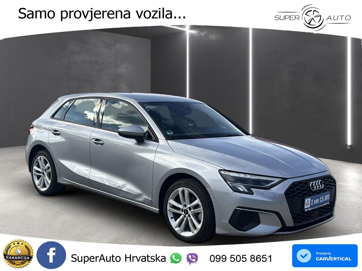 Audi A3 35 TDI (150 KS) S tronic LED+GR SJED+ACC