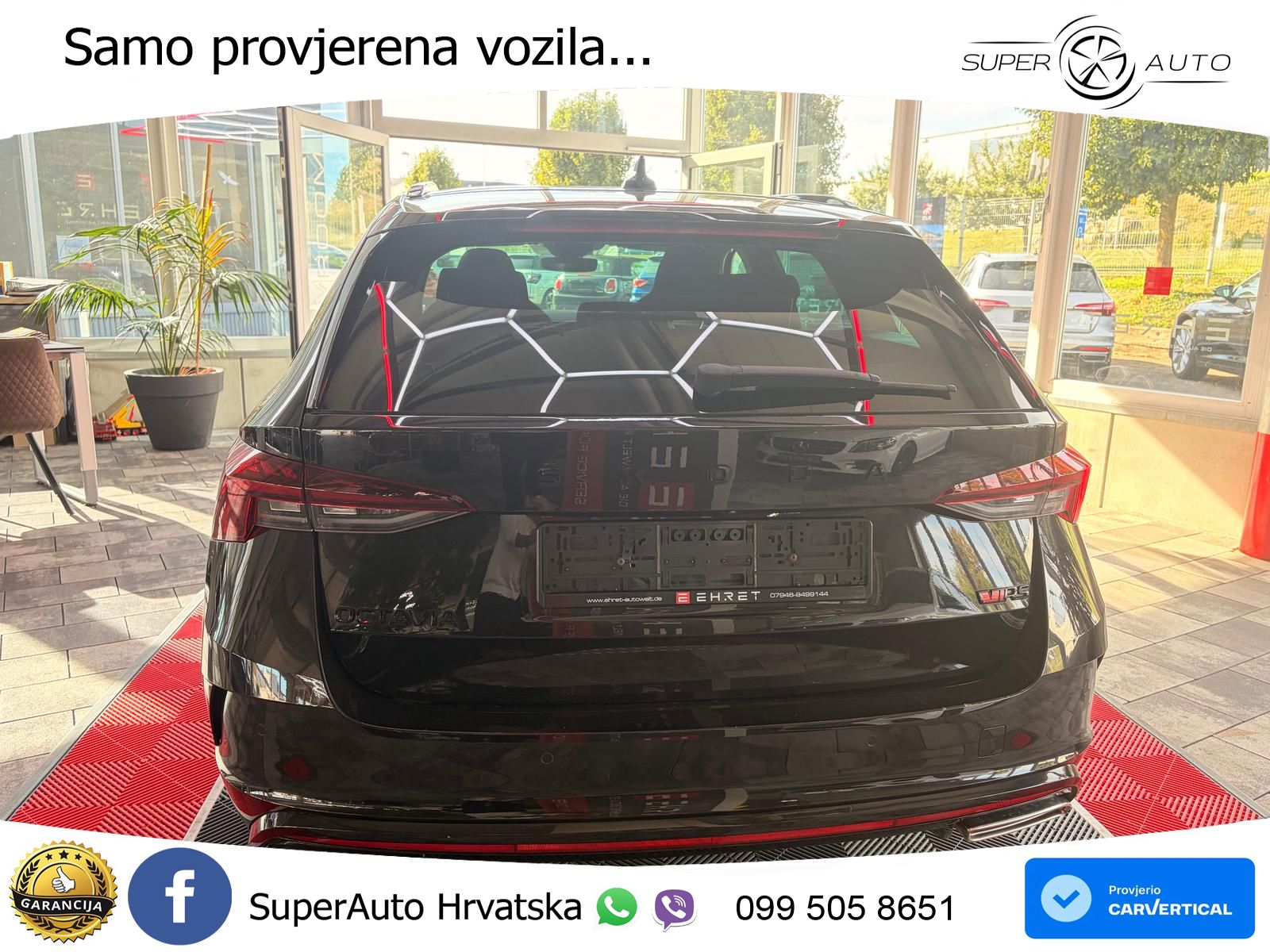 Škoda Octavia Combi RS 2.0 TDI (200 KS) DSG LED+GR SJED+ACC
