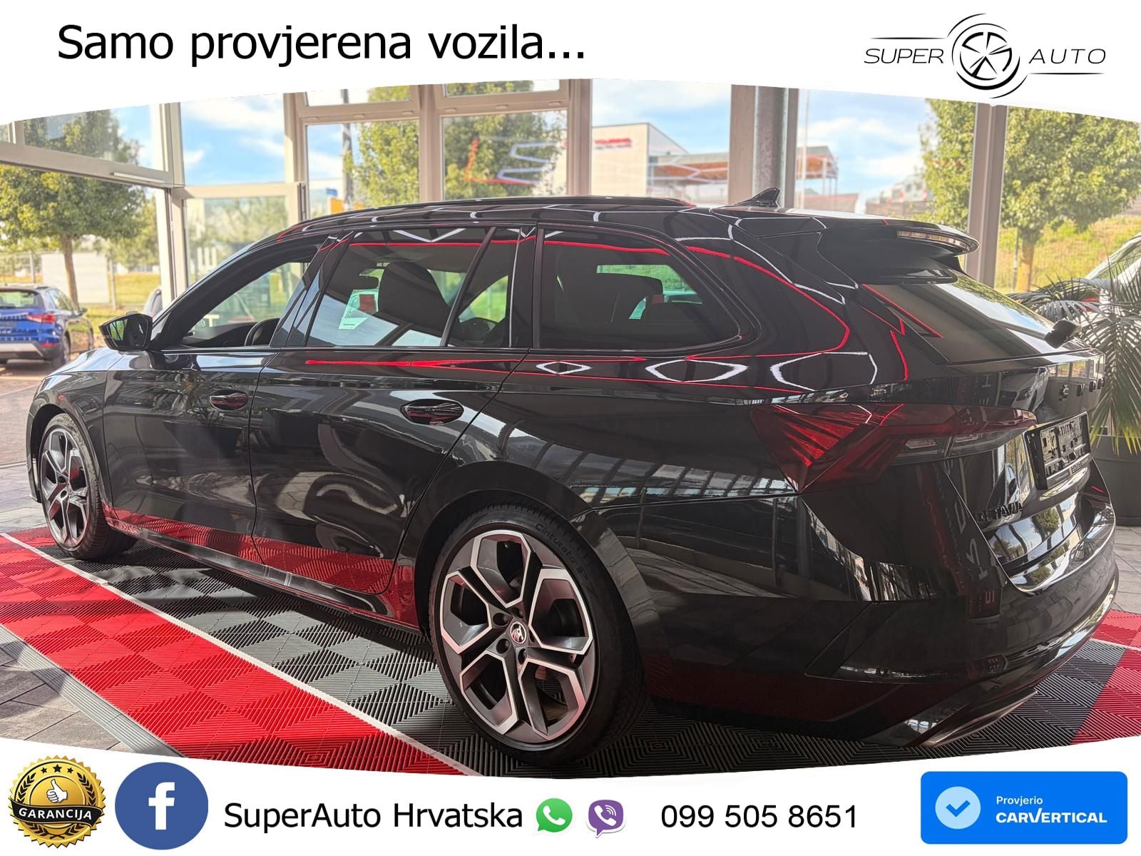 Škoda Octavia Combi RS 2.0 TDI (200 KS) DSG LED+GR SJED+ACC