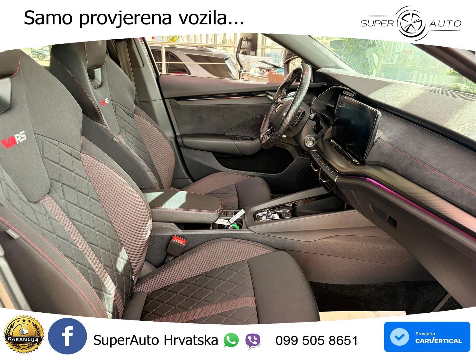 Škoda Octavia Combi RS 2.0 TDI (200 KS) DSG LED+GR SJED+ACC