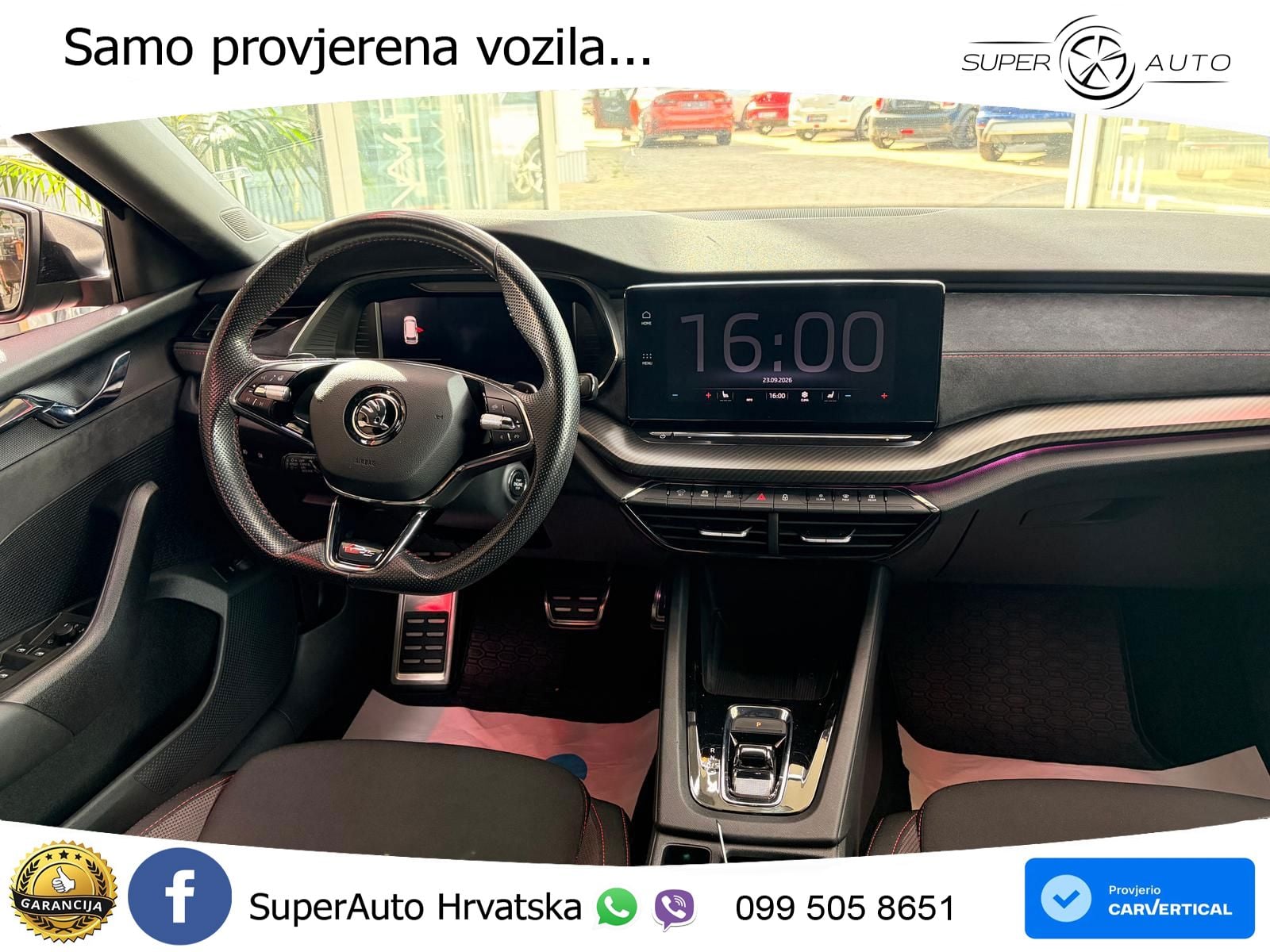 Škoda Octavia Combi RS 2.0 TDI (200 KS) DSG LED+GR SJED+ACC