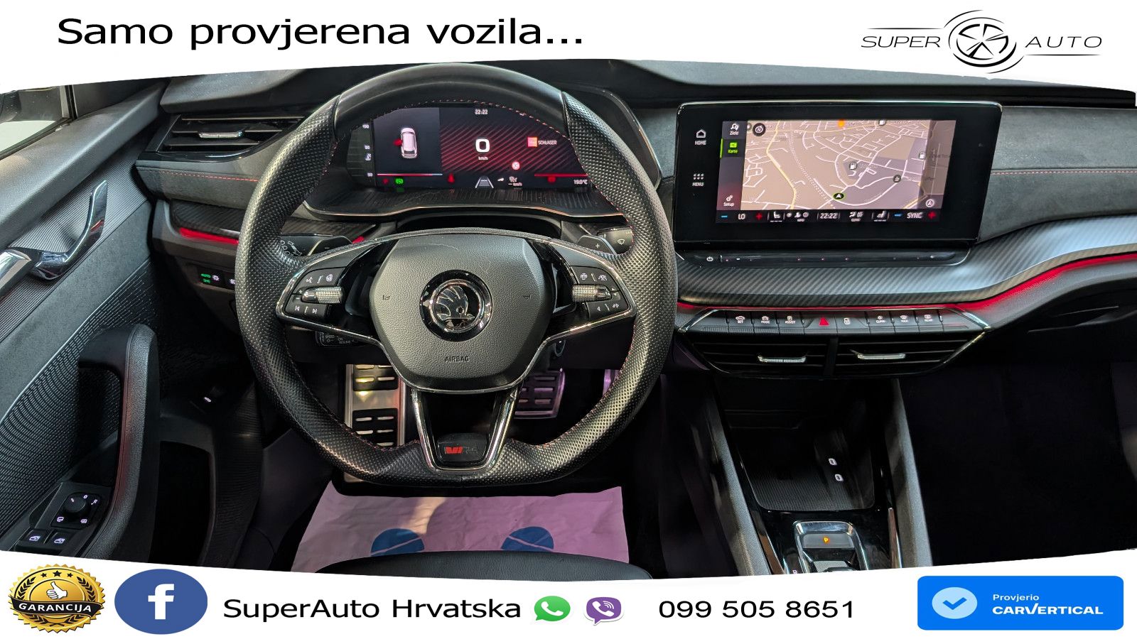 Škoda Octavia Combi RS 2.0 TDI (200 KS) DSG LED+GR SJED+ACC