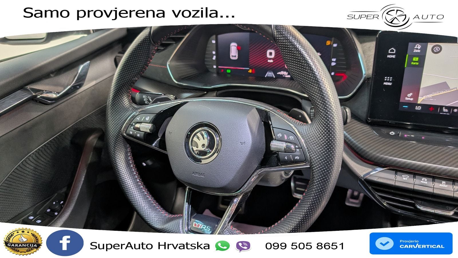 Škoda Octavia Combi RS 2.0 TDI (200 KS) DSG LED+GR SJED+ACC