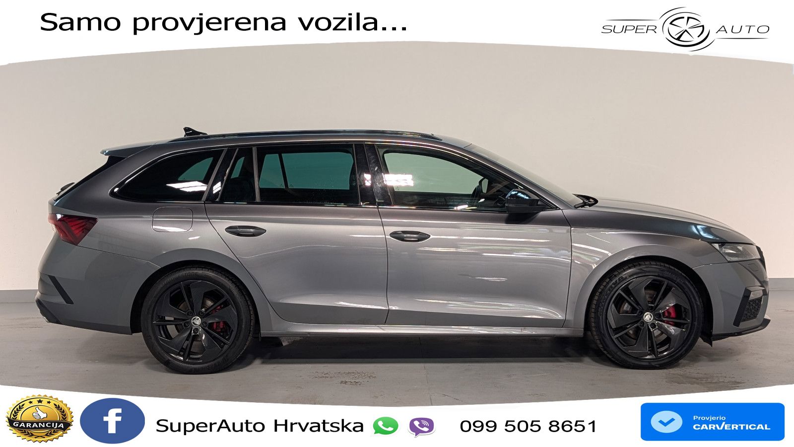 Škoda Octavia Combi RS 2.0 TDI (200 KS) DSG LED+GR SJED+ACC