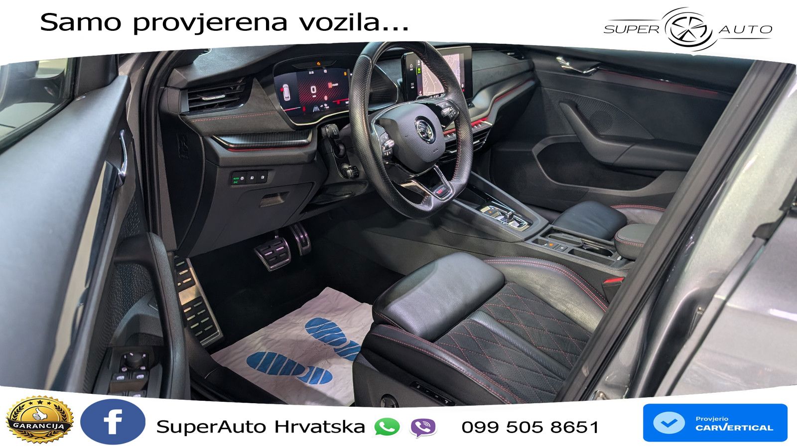 Škoda Octavia Combi RS 2.0 TDI (200 KS) DSG LED+GR SJED+ACC