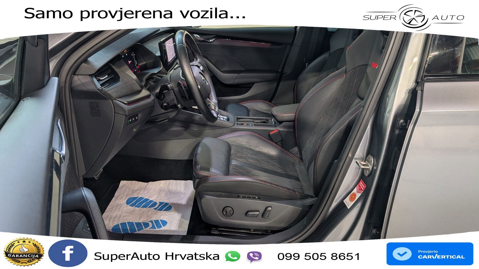 Škoda Octavia Combi RS 2.0 TDI (200 KS) DSG LED+GR SJED+ACC