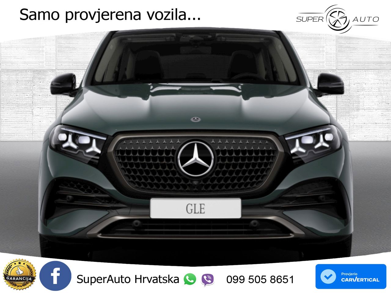 Mercedes GLE 300d (269 KS) EQ Boost 4MATIC 9G-TRONIC ACC+GR SJED+360+PANO