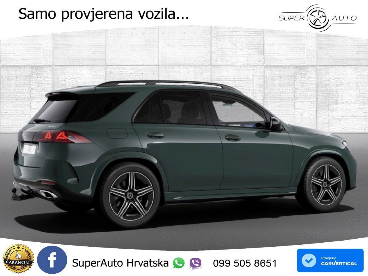 Mercedes GLE 300d (269 KS) EQ Boost 4MATIC 9G-TRONIC ACC+GR SJED+360+PANO