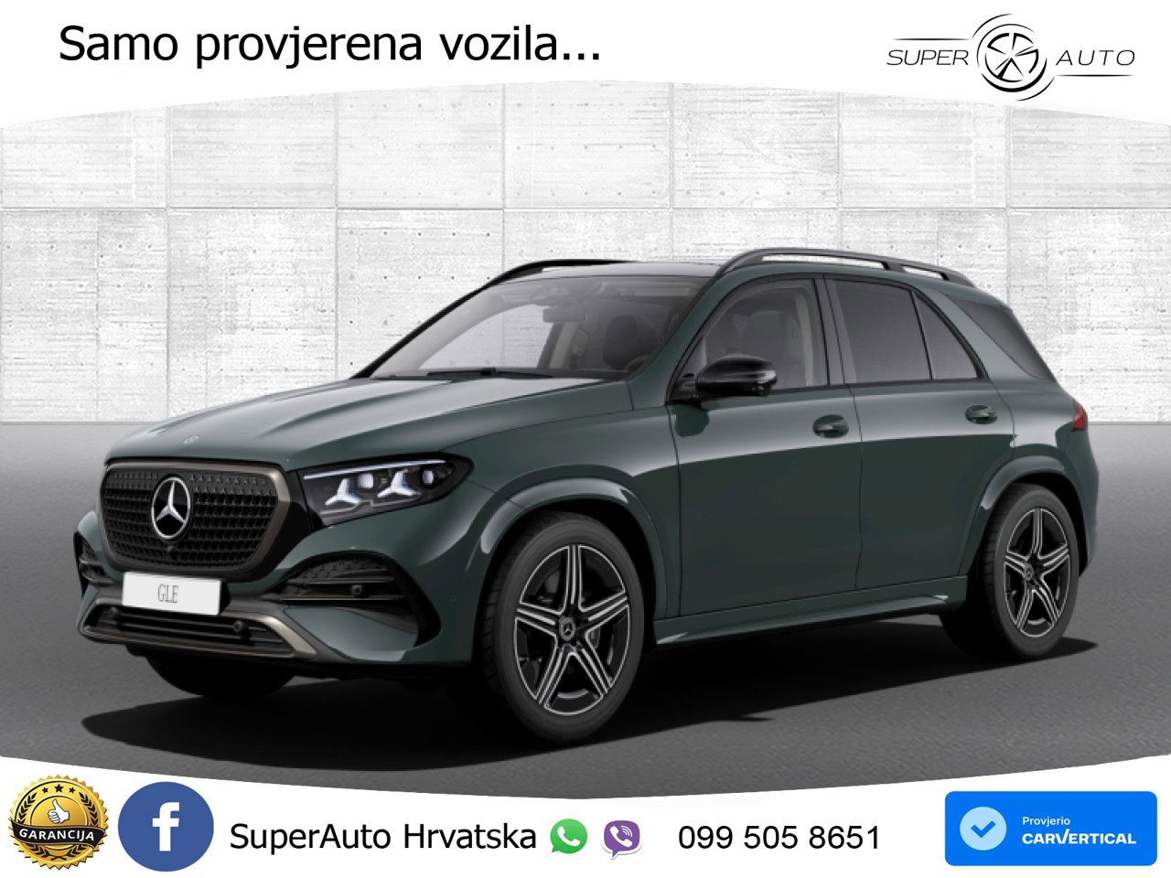 Mercedes GLE 300d (269 KS) EQ Boost 4MATIC 9G-TRONIC ACC+GR SJED+360+PANO