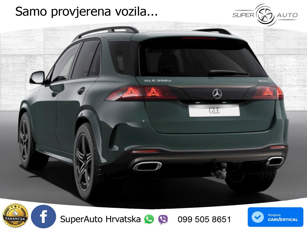 Mercedes GLE 300d (269 KS) EQ Boost 4MATIC 9G-TRONIC ACC+GR SJED+360+PANO