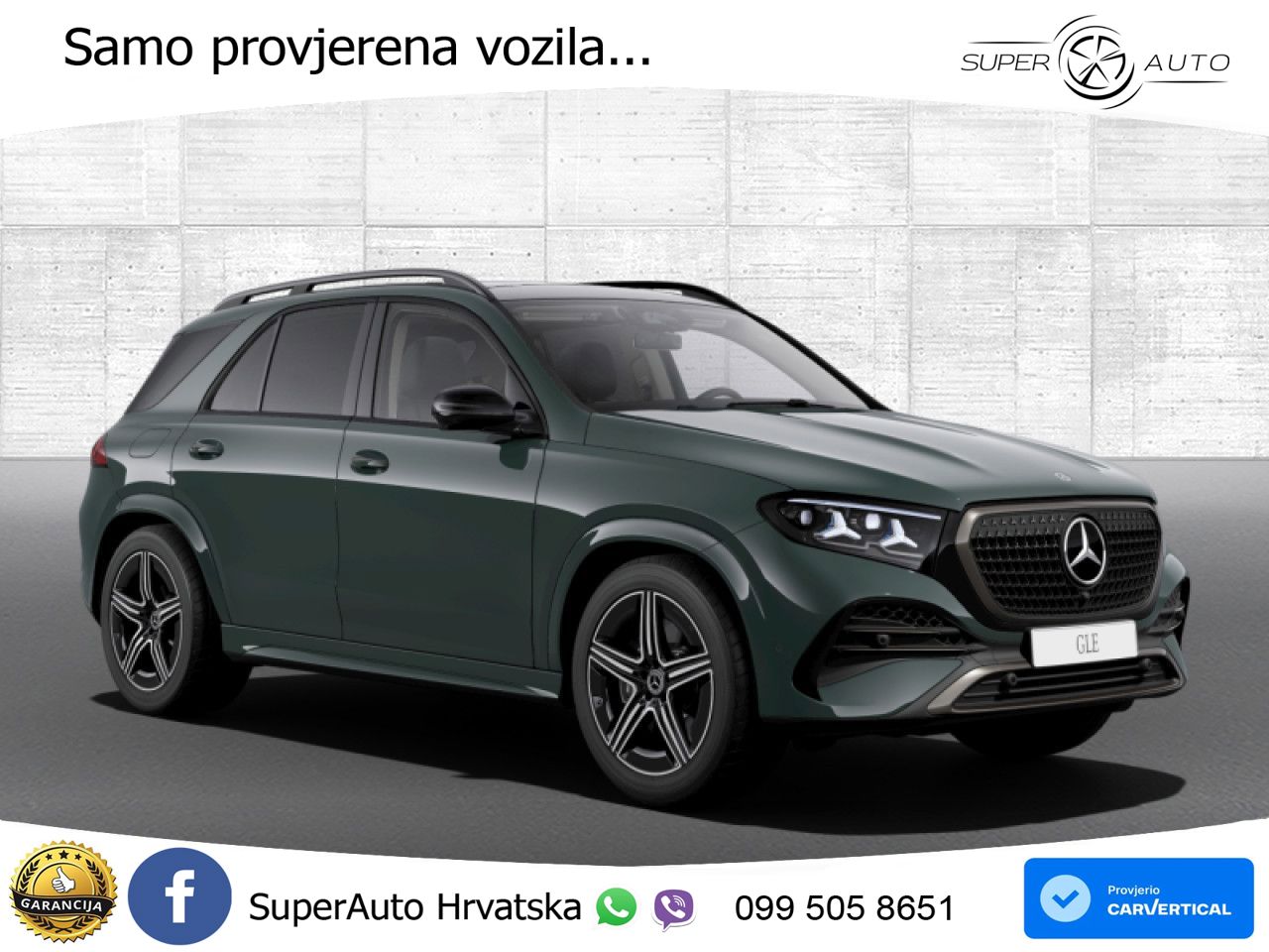 Mercedes GLE 300d (269 KS) EQ Boost 4MATIC 9G-TRONIC ACC+GR SJED+360+PANO