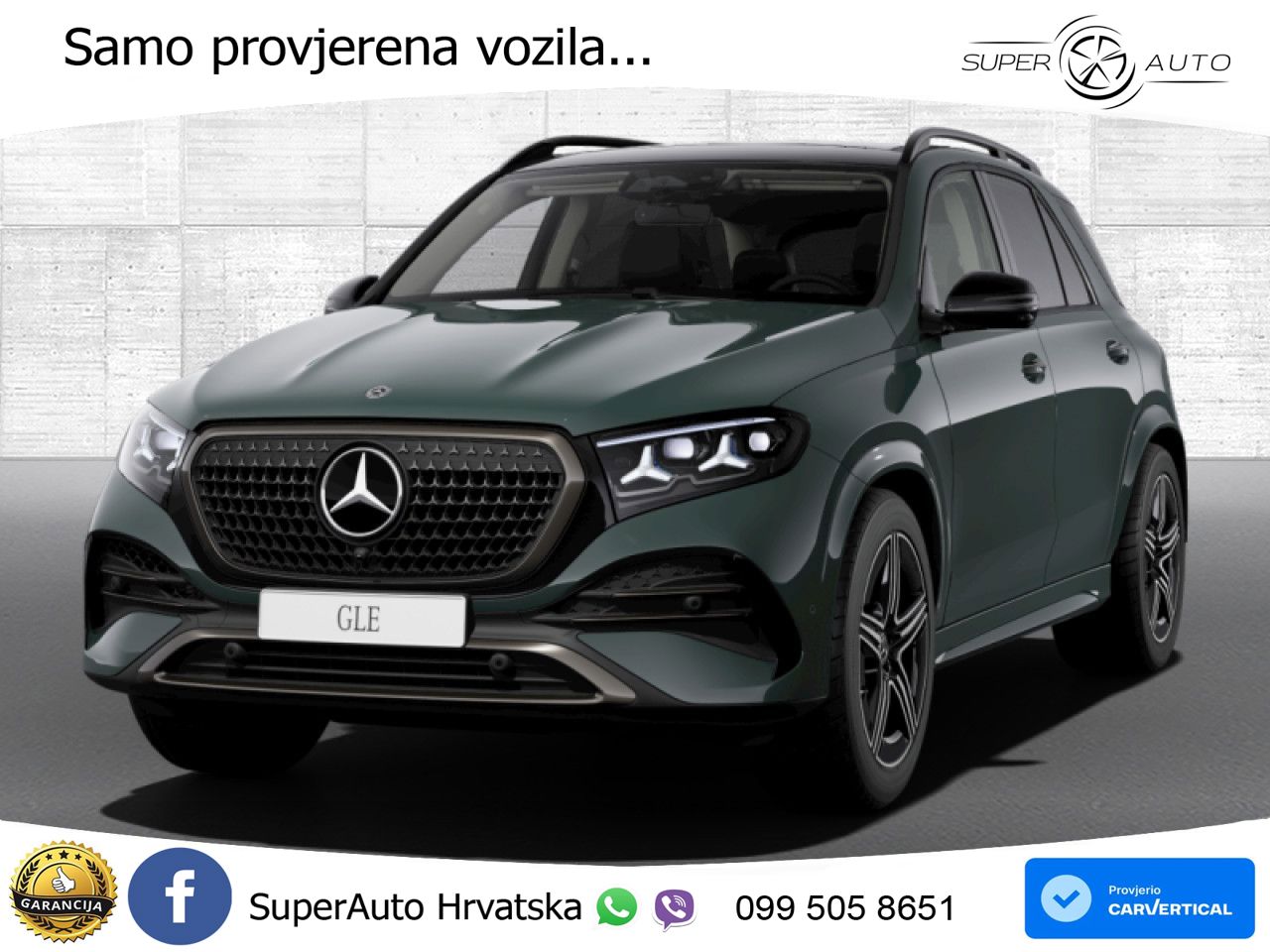 Mercedes GLE 300d (269 KS) EQ Boost 4MATIC 9G-TRONIC ACC+GR SJED+360+PANO