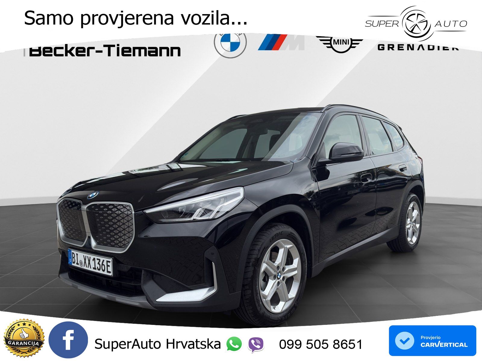 BMW iX1 66.5 kWh (204 KS) eDrive20