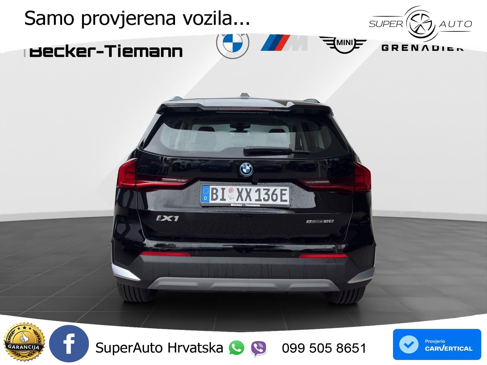 BMW iX1 66.5 kWh (204 KS) eDrive20