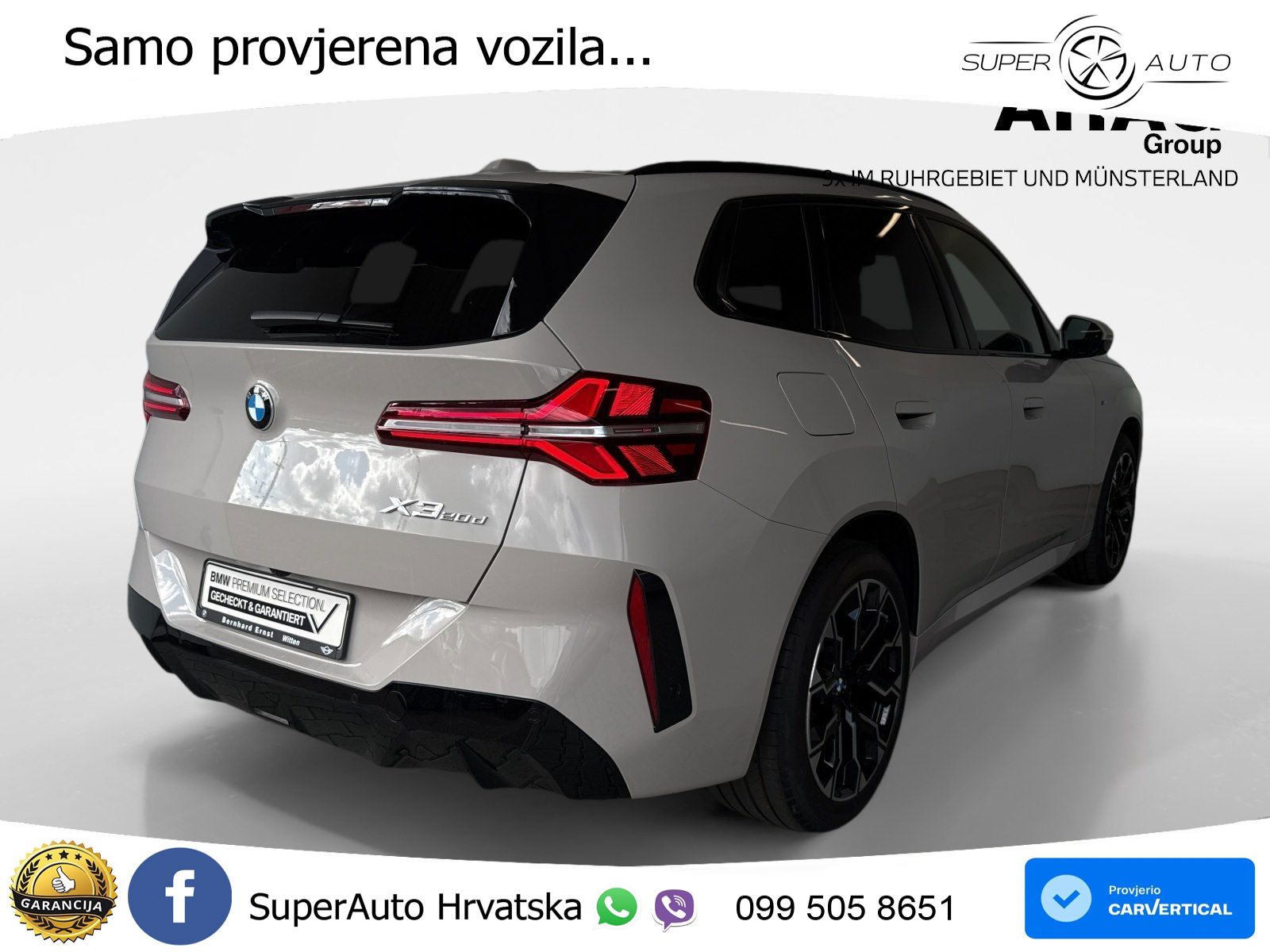 BMW X3 20d xDrive Steptronic M Sport LED+GR SJED+ACC