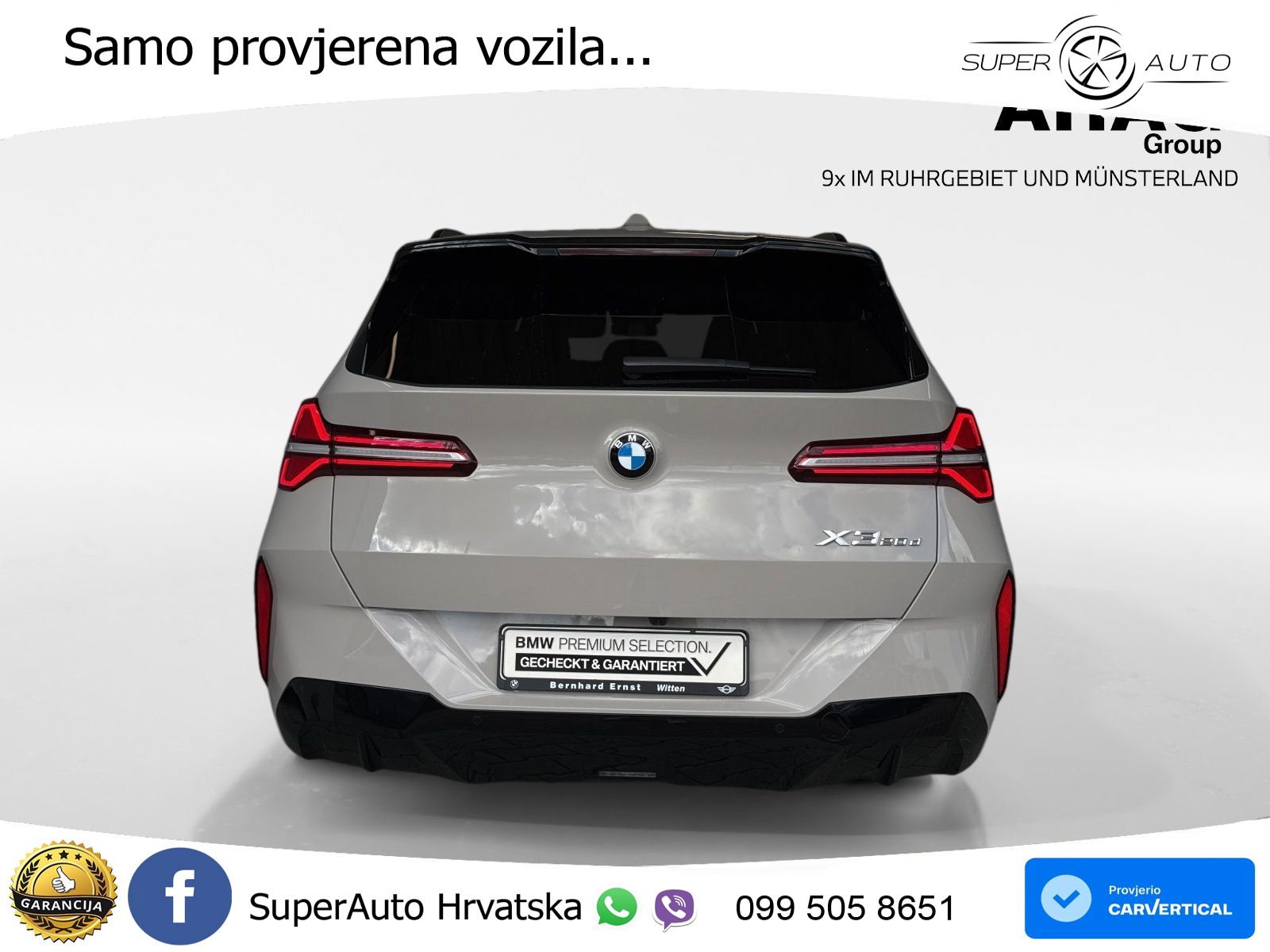 BMW X3 20d xDrive Steptronic M Sport LED+GR SJED+ACC