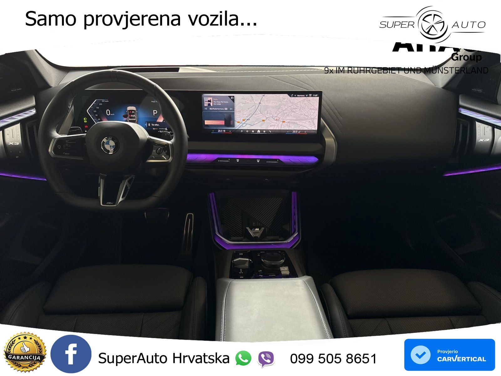 BMW X3 20d xDrive Steptronic M Sport LED+GR SJED+ACC