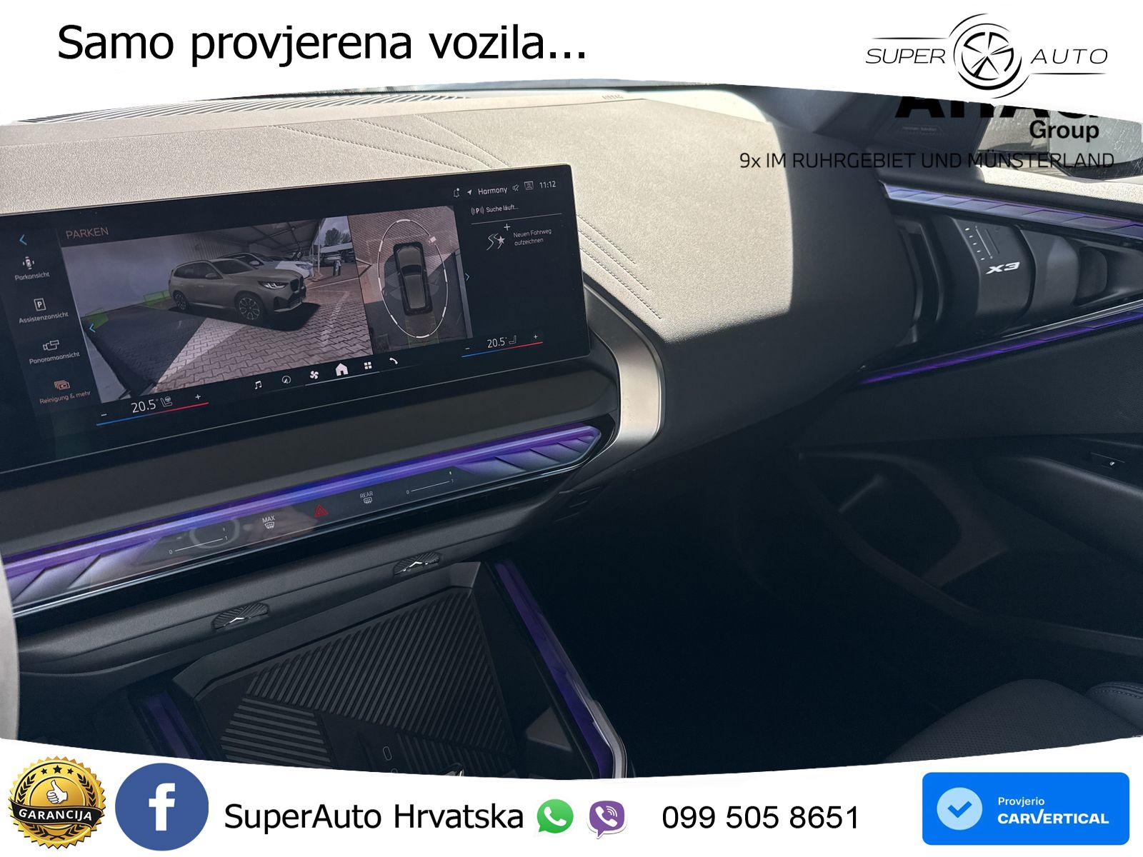 BMW X3 20d xDrive Steptronic M Sport LED+GR SJED+ACC