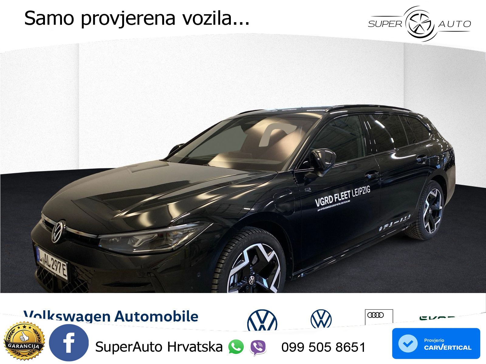 Volkswagen Passat Variant 1.5 TSI (272 KS) eHybrid DSG R-Line LED+GR SJED+ACC