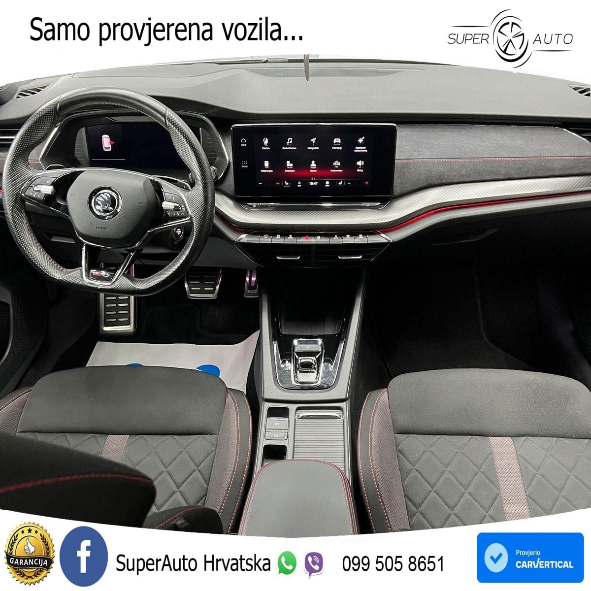 Škoda Octavia Combi RS 2.0 TDI (200 KS) DSG LED+GR SJED+ACC