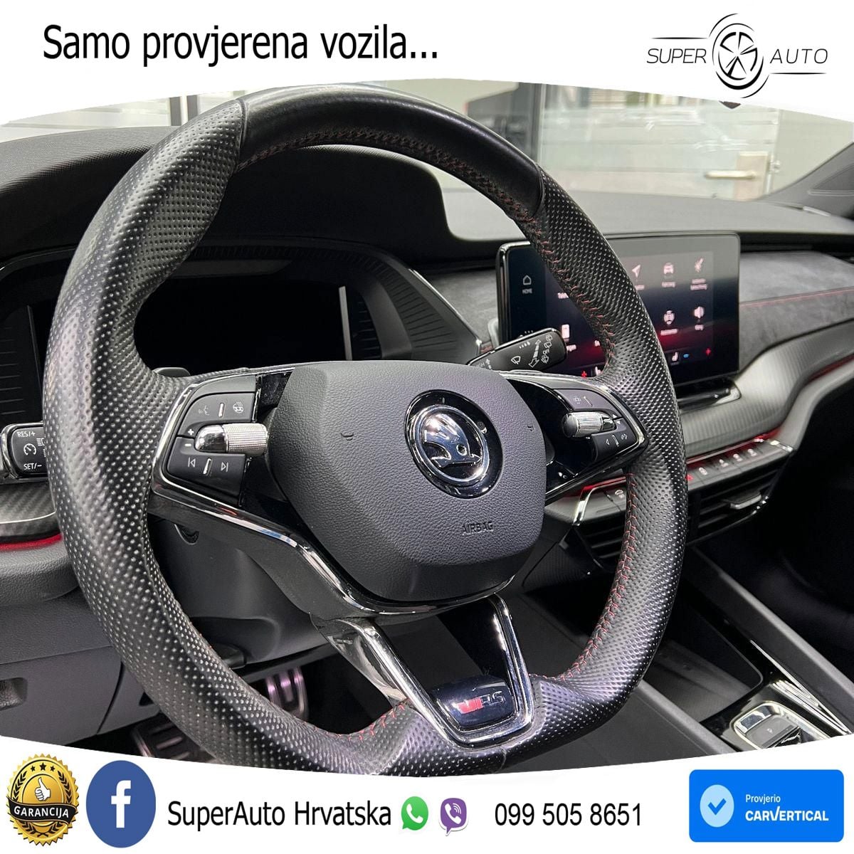 Škoda Octavia Combi RS 2.0 TDI (200 KS) DSG LED+GR SJED+ACC