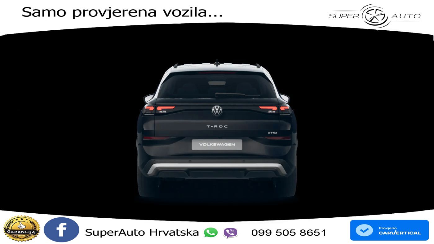 Volkswagen T-Roc 1.5 eTSI (116 KS)  DSG LED+GR SJED+ACC