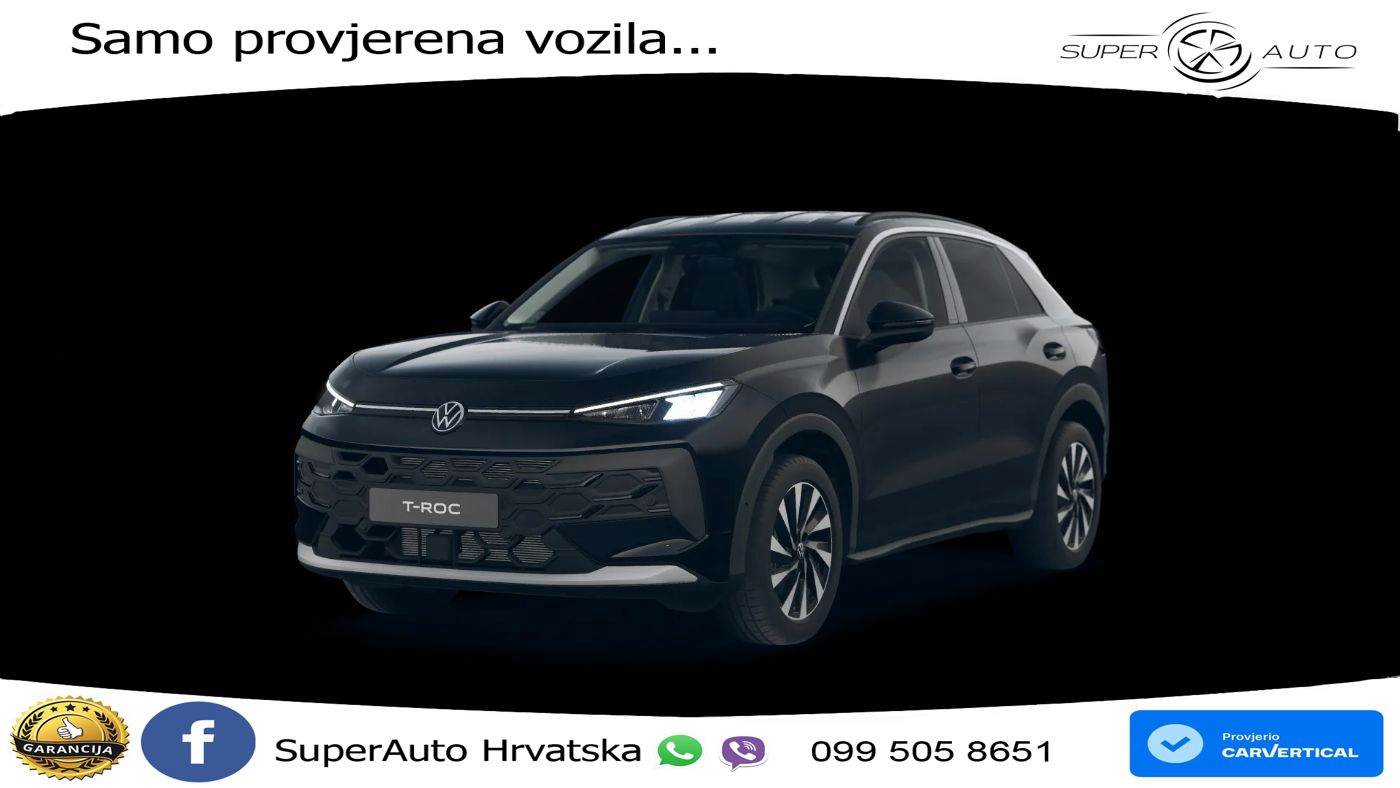 Volkswagen T-Roc 1.5 eTSI (116 KS)  DSG LED+GR SJED+ACC