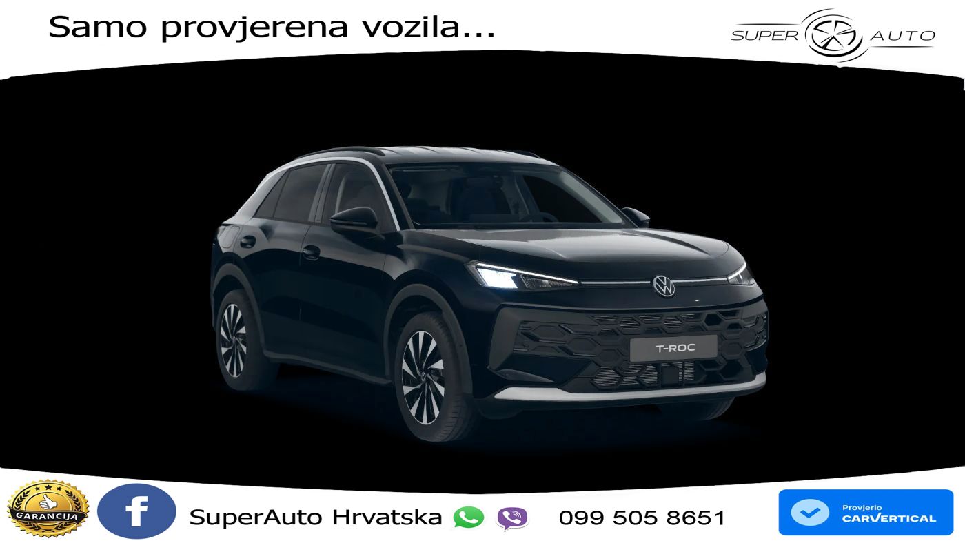 Volkswagen T-Roc 1.5 eTSI (116 KS)  DSG LED+GR SJED+ACC