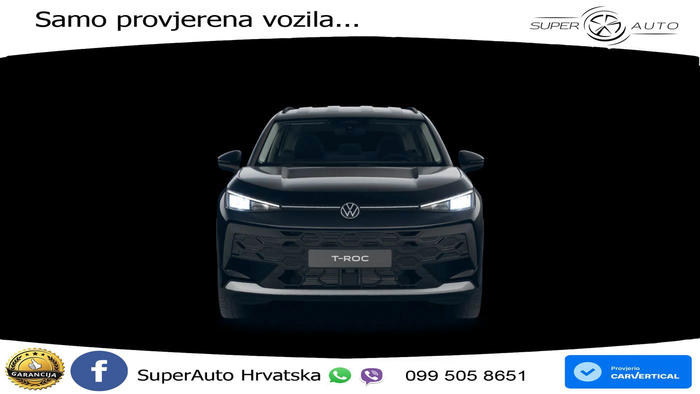 Volkswagen T-Roc 1.5 eTSI (116 KS)  DSG LED+GR SJED+ACC