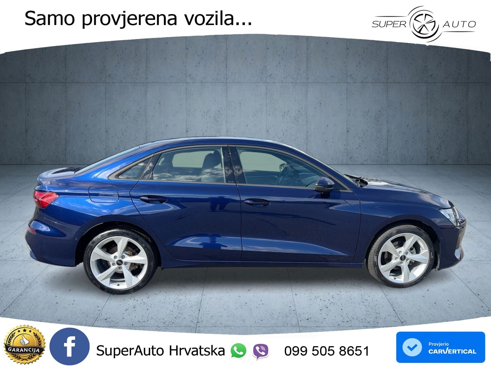Audi A3 Limuzina 35 TFSI (150 KS) S tronic advanced LED+GR SJED+ACC