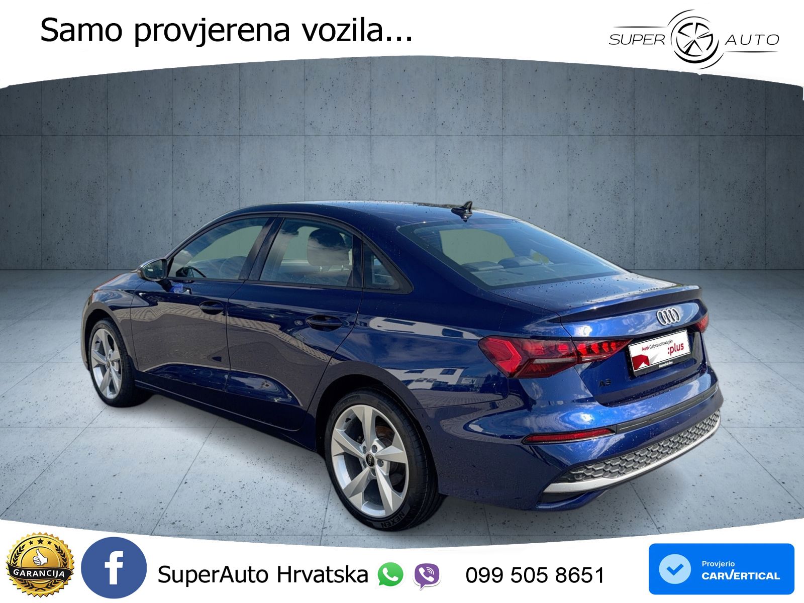 Audi A3 Limuzina 35 TFSI (150 KS) S tronic advanced LED+GR SJED+ACC