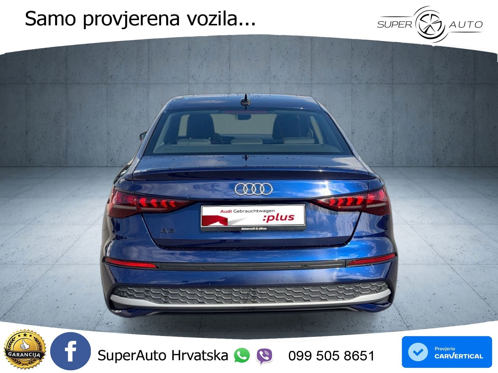 Audi A3 Limuzina 35 TFSI (150 KS) S tronic advanced LED+GR SJED+ACC