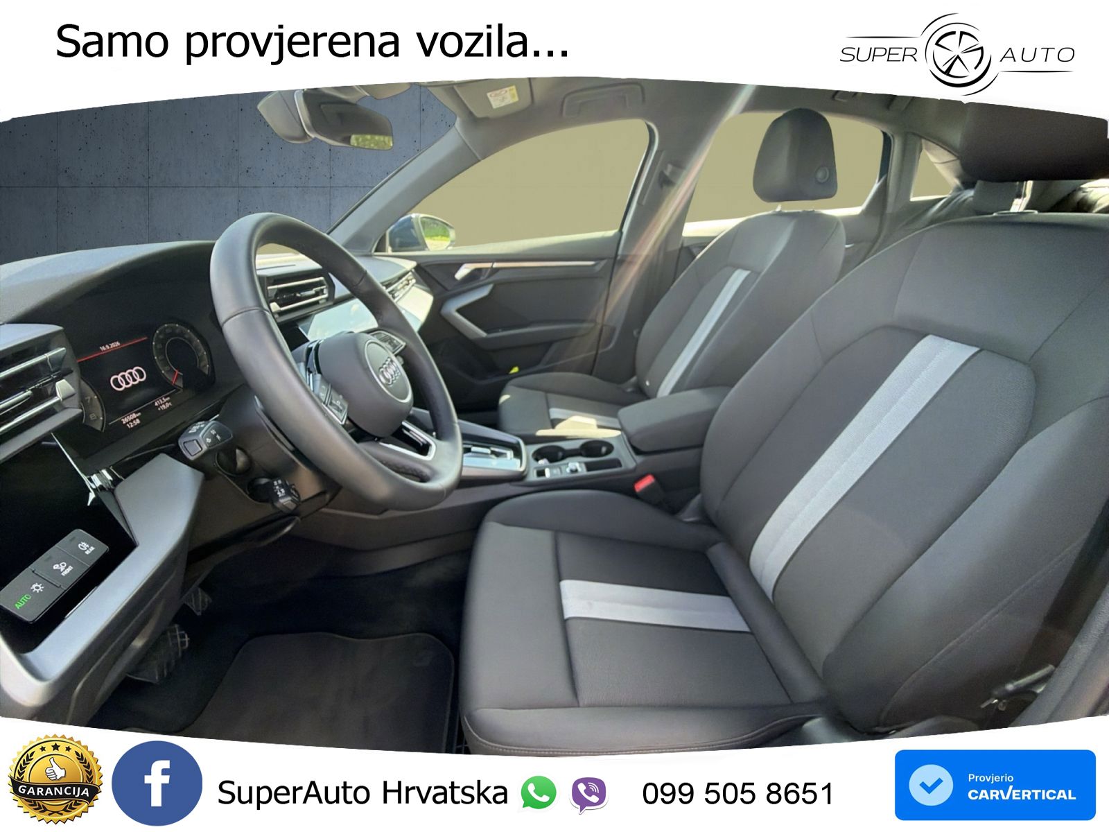 Audi A3 Limuzina 35 TFSI (150 KS) S tronic advanced LED+GR SJED+ACC