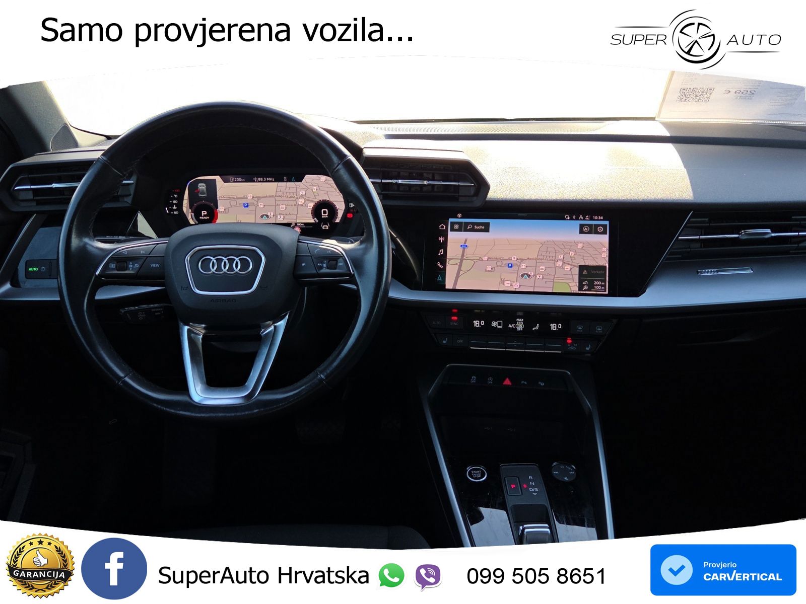 Audi A3 Limuzina 35 TDI (150 KS) S tronic LED+GR SJED+ACC