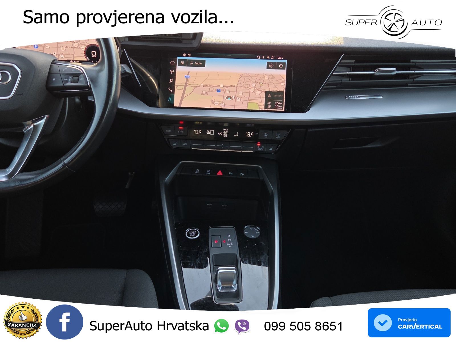 Audi A3 Limuzina 35 TDI (150 KS) S tronic LED+GR SJED+ACC