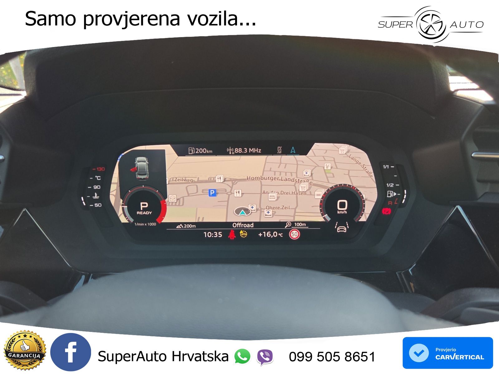 Audi A3 Limuzina 35 TDI (150 KS) S tronic LED+GR SJED+ACC