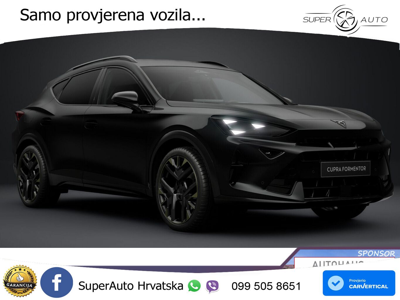 Cupra Formentor 1.5 TSI (204 KS) e-Hybrid DSG LED+GR SJED+ACC
