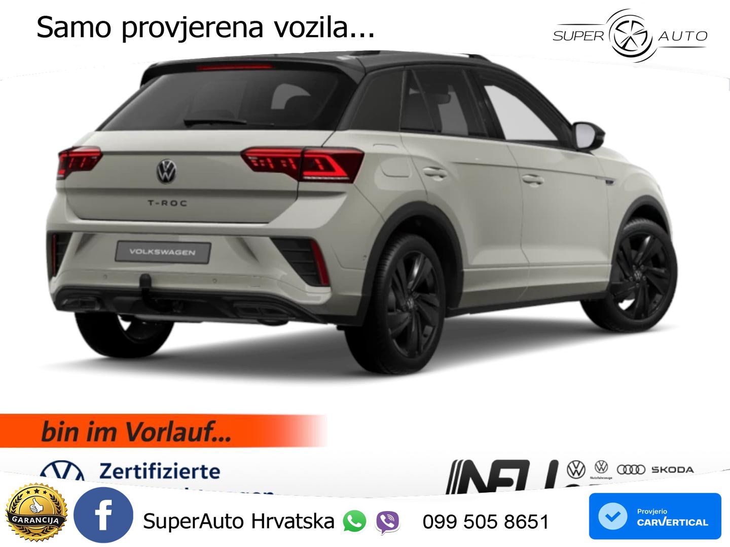 Volkswagen T-Roc I 1.5 TSI (150 KS) DSG MATRIX+GR SJED+KAM