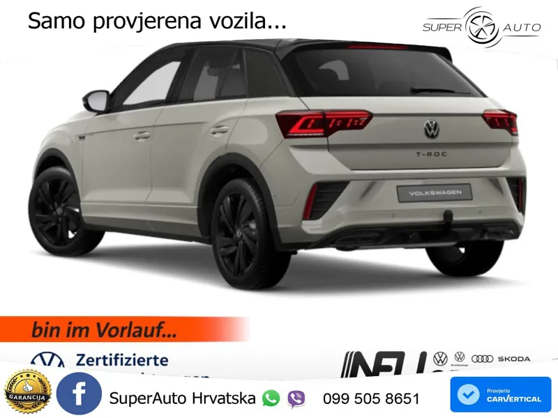 Volkswagen T-Roc I 1.5 TSI (150 KS) DSG MATRIX+GR SJED+KAM