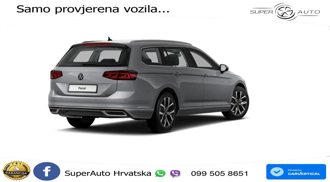 Volkswagen Passat Variant 2.0 TDI (200 KS) 4MOTION DSG Elegance MATRIX+GR SJED+KAM