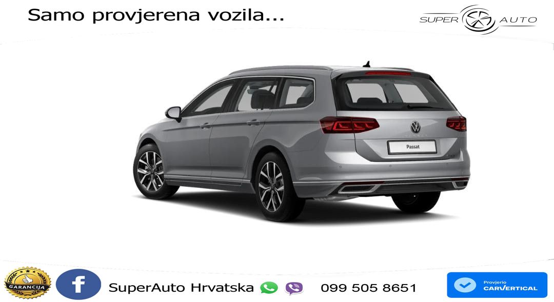 Volkswagen Passat Variant 2.0 TDI (200 KS) 4MOTION DSG Elegance MATRIX+GR SJED+KAM