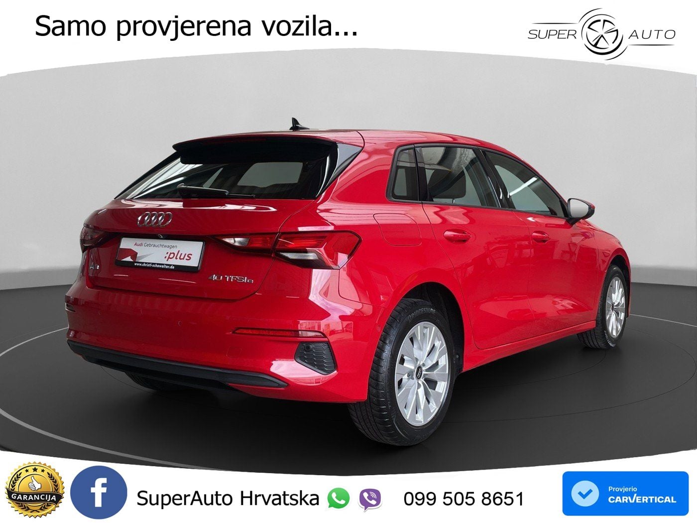 Audi A3 40 TFSIe (204 KS) S tronic
