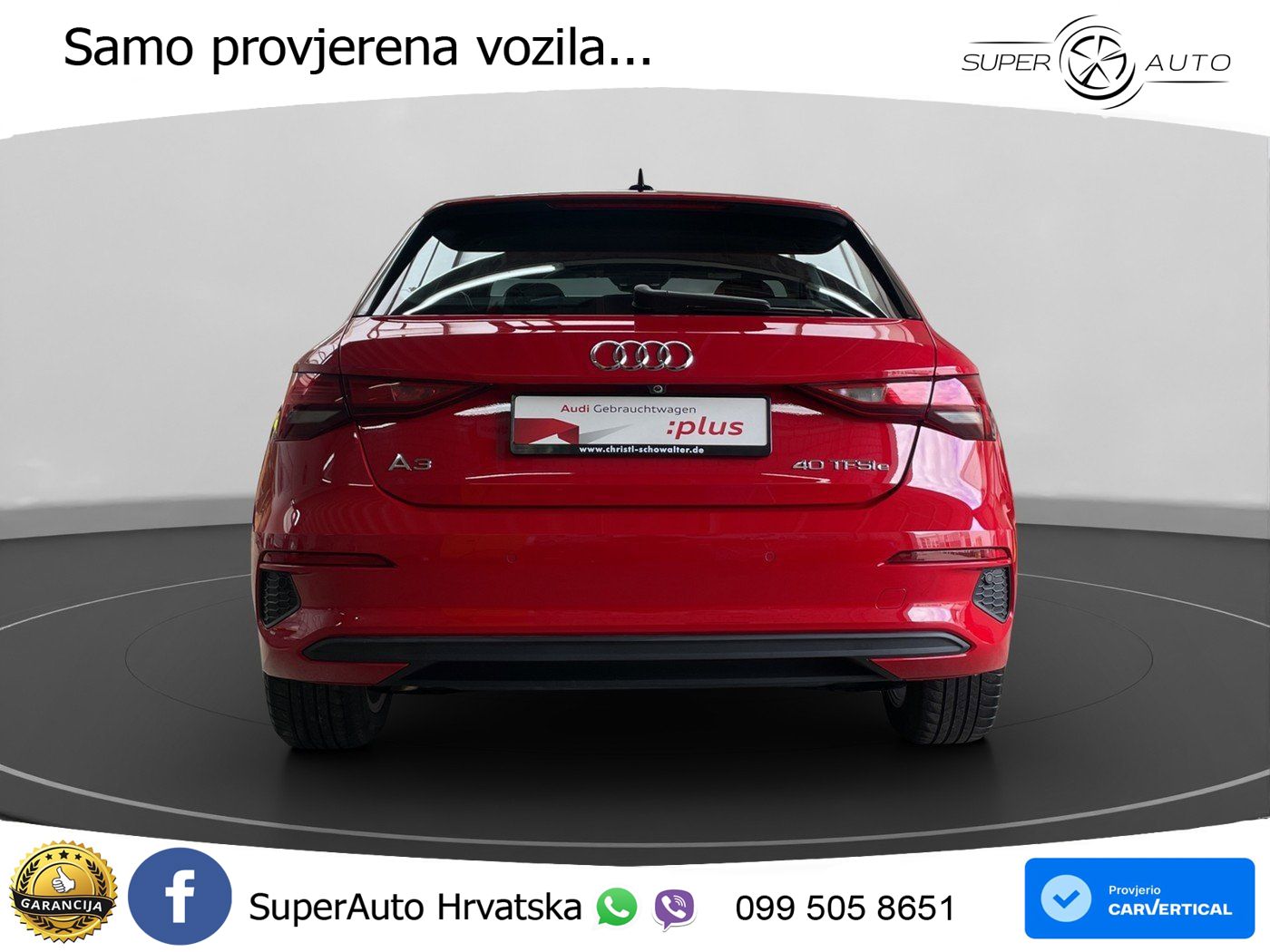Audi A3 40 TFSIe (204 KS) S tronic