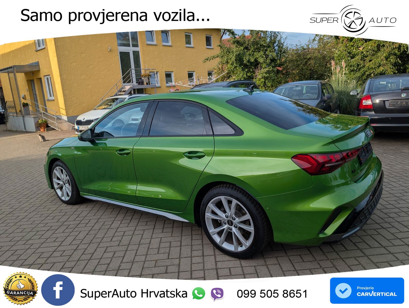 Audi A3 Limuzina 35 TFSI (150 KS) S tronic S line LED+GR SJED+ACC