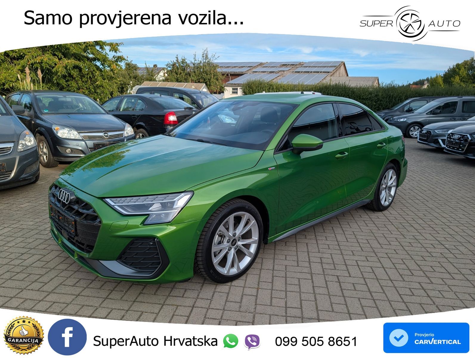 Audi A3 Limuzina 35 TFSI (150 KS) S tronic S line LED+GR SJED+ACC