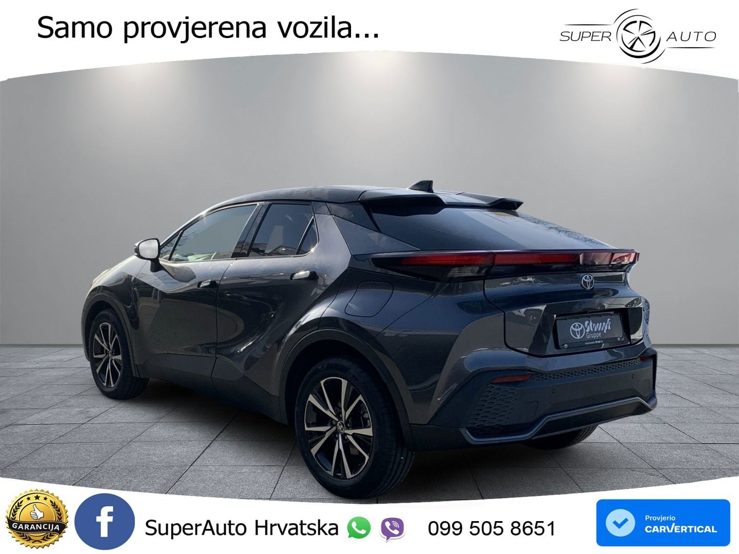 Toyota C-HR 2.0 (223 KS) PHEV e-CVT Teamplayer LED+GR SJED+ACC