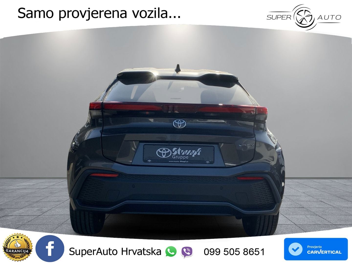 Toyota C-HR 2.0 (223 KS) PHEV e-CVT Teamplayer LED+GR SJED+ACC