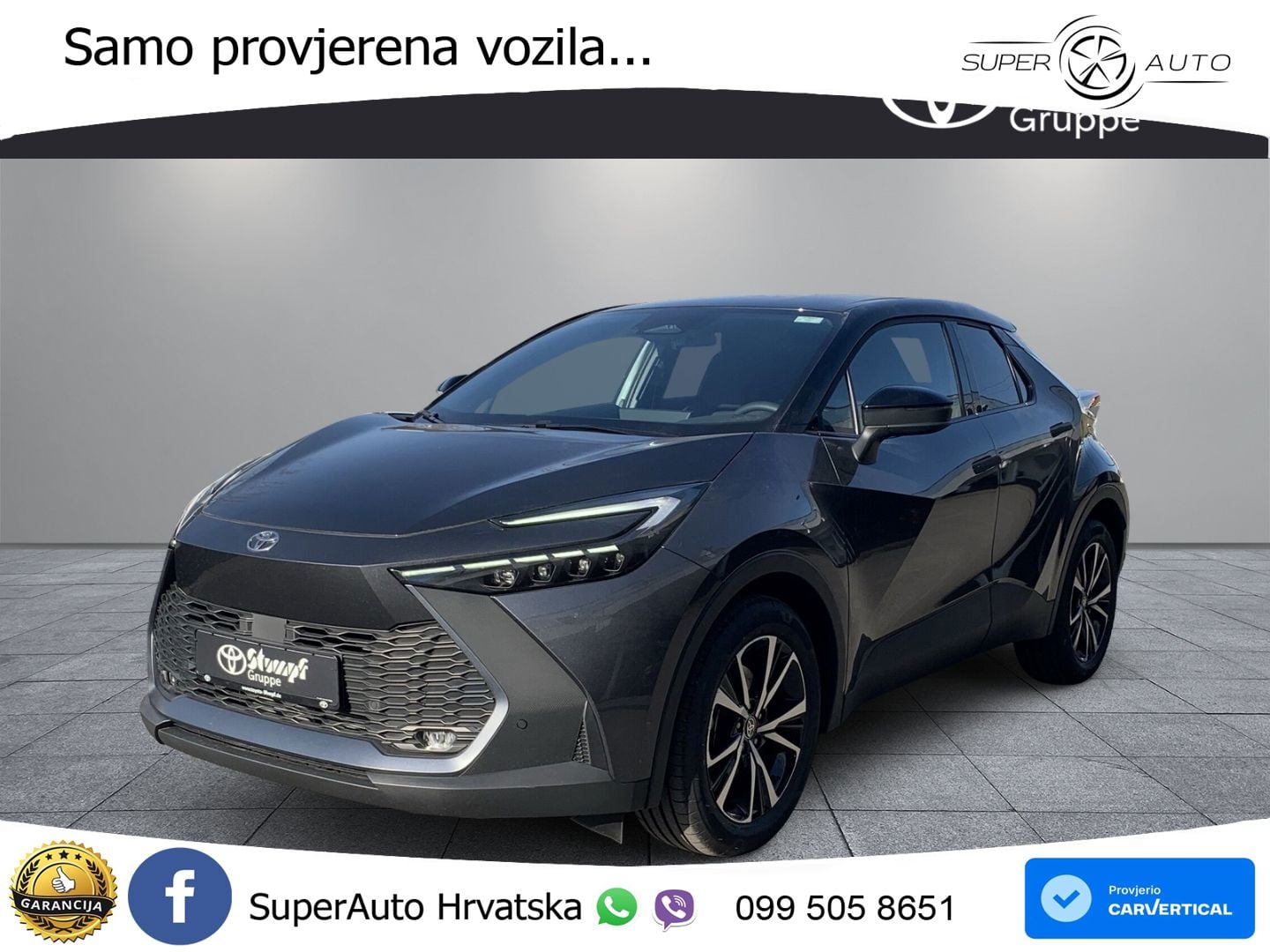 Toyota C-HR 2.0 (223 KS) PHEV e-CVT Teamplayer LED+GR SJED+ACC